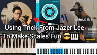 Using Trick From Jazer Lee To Make Piano Scales Fun 🎹 [upl. by Schlenger]