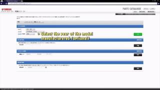 How to find YAMAHA OEM parts number on official website [upl. by Heater]