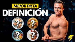 La MEJOR DIETA para DEFINICIÓN MUSCULAR según la ciencia [upl. by Maleeny]