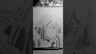 Drawing Obanai from demon slayer ✨❤️Demon slayer [upl. by Ahcirt60]