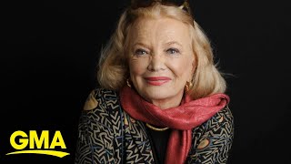 The Notebook star Gena Rowlands revealed to have Alzheimers disease [upl. by Adnawyt995]