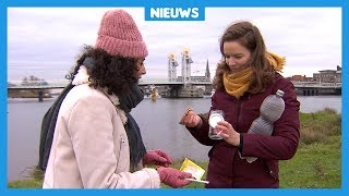 Plastic uit rivieren halen met luchtbellen [upl. by Brittni]