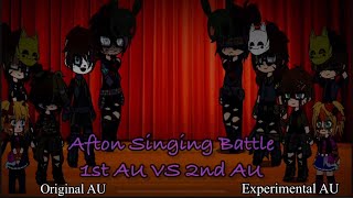 Afton Family Singing Battle My AU vs Experimental AUWatch at 2x Speed [upl. by Nairdad159]