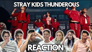 HYPE AS  Stray Kids quot소리꾼Thunderousquot MV REACTION [upl. by Anihpled]