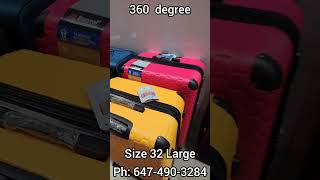 Size 32 Luggage Hardside SoftsidePh  6474903284Mississauga Ontario [upl. by Selden]