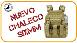 NUEVO CHALECO 036 DE SIXMM  AIRSOFT MONTEQUINTO [upl. by Ennovyhc624]