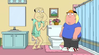 Family Guy  Quagmire camouflaged with body paint [upl. by Niwri812]