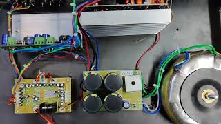 21 Amplifier  Toroidal Transformer  LM 3886 IC Based  Kumar 4 Transistors  Acrylic Panel Model [upl. by Monahan900]