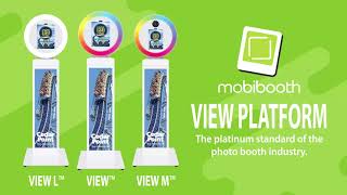 Introducing the Mobibooth Aura VIEW™ Platform the Most Flexible Photo Booth System in the World [upl. by Einapets]