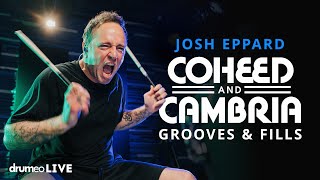 Coheed And Cambria Grooves amp Fills  Josh Eppard [upl. by Valente]