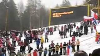 Thomas Morgenstern Harrachov 2008 2145m  Fall [upl. by Uhthna]