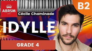 Grade 4 Piano  B2  Idylle Cécile Chaminade  ABRSM 20232024 [upl. by Marquet]