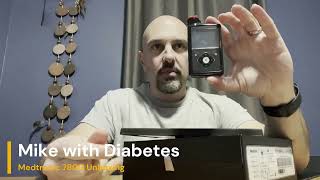 Mike with Diabetes  Medtronic 780G Unboxing [upl. by Dione]