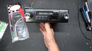 Vintage Clarion 9702RT Car Stereo Tape Belt Replacement [upl. by Falcone]