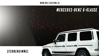 CARPORN MercedesBenz GKlasse  Sternenhimmel  Fahrzeugindividualisierung  MVCCustoms [upl. by Nemsaj]