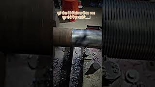 Hairo XL thared cutting reels lathemachine se guna kaise cutting karen [upl. by Calvin]