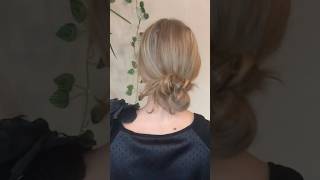 Low Wrap Messy Bun Hairstyle for Long Hair [upl. by Drice392]