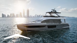 New Azimut 68 a Yacht for the World  Official Digital Teaser [upl. by Noerb]