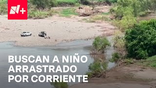 Buscan a Niño Arrastrado por la Corriente del Río Jamapa en Veracruz [upl. by Llehsyar]