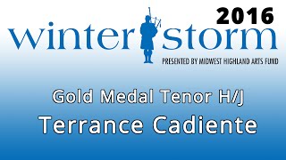 Winter Storm 2016  Gold Medal Tenor  Hornpipe amp Jig  Terrance Cadiente [upl. by Emeric]