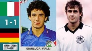 Italy 1 x 1 Germany ● 1988 Euro Extended Goals amp Highlights HD 1080  Maldini  Littbarski  Mancini [upl. by Kolodgie]