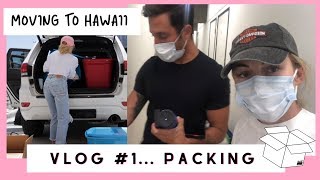 The Packing Process  Moving To Hawaii [upl. by Verbenia285]