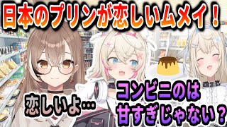 日本のプリンが恋しいムメイ！【日英字幕】 [upl. by Enerak]