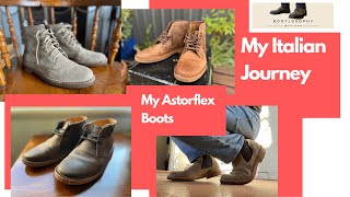 My Italian Journey  Astorflex Boots [upl. by Ynatterb951]