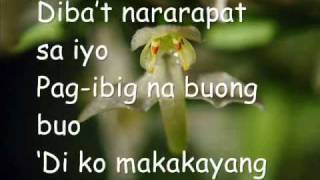 Sana Ikaw with lyrics [upl. by Rozek199]