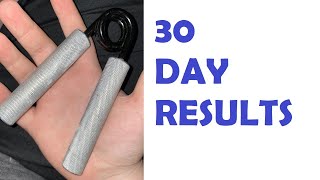 hand gripper transformation 30 day results [upl. by Anileva92]