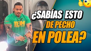 Pectorales en Polea Te explico como puedes arrancar sin lesionarte el hombro Frank Serapión 😱🔥 [upl. by Elmina]