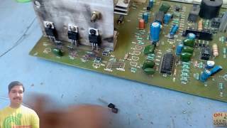 SONOTEK INVERTER REPAIR PART2 local card circuit parts replacement at home in hindi [upl. by Nwahsek]