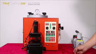 Vacuum Wax Injector for Wax Mold [upl. by Hendrika]