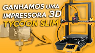 Conheça a IMPRESSORA 3D TYCOON SLIM do canal ENGENHARIA DETALHADA [upl. by Mayhew]