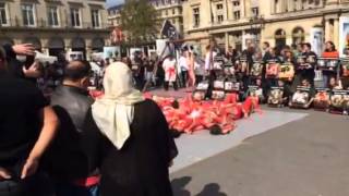 Rassemblement Mouvement Mondial 269 Life  Paris 26 septembre 2015 [upl. by Seerdi935]