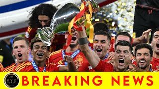 Spain win dramatic EURO 2024 final against England [upl. by Enitnemelc927]