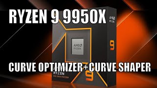 Ryzen 9 9950X Overclocking Guide  59Ghz on Air with Curve Optimizer and Curve Shaper [upl. by Trebmer]