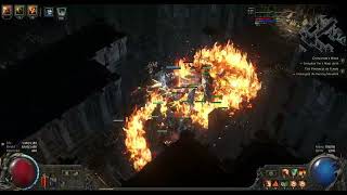 Poe 2 Level 80 Infernalist Minions Doing T15 Boss Waystone 340 Inc Waystone [upl. by Croner]