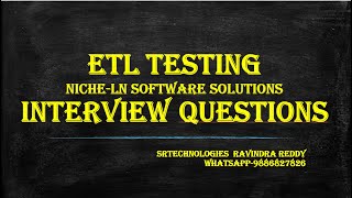 quotTop ETL Testing Interview Questions amp Answers 2024  Ace Your ETL Testing Interviewquot [upl. by Shurlock]