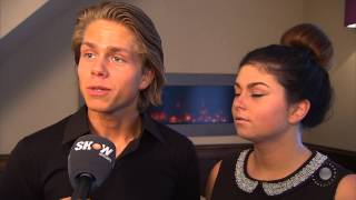 Interview André Hazes Jr amp Roxeanne Hazes over Bloed Zweet amp Tranen [upl. by Etnor]