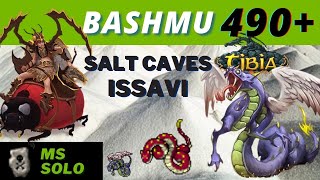 TIBIA BASHMUS HUNT SALT CAVES  MS SOLO 490 [upl. by Kentigerma527]