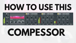 How to use Fruity Multiband Compressor  Mixing in FL Studio [upl. by Ratep429]