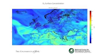 European Surface O3 in GEOSChem [upl. by Hild]