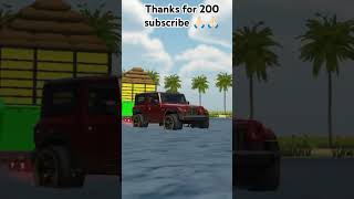 Thar 4x4 duel big trolley thanks for 200 subscribe 🙏🏻🥺 [upl. by Nayra228]