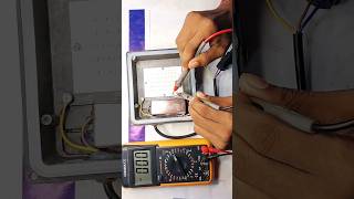 How to repair 50w led bulbDIY 50 watt led flood light driver repairshortsfeed repair shorts 🤔🤔 [upl. by Nilatak]