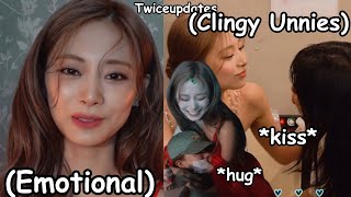 twice nayeon and jeongyeon being clingy to tzuyu tzuyu is forever baby of twice [upl. by Gazzo]