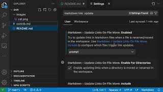 VS Code tips — Markdown automatic link updates [upl. by Morie]