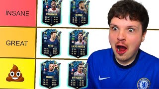 RANKING EVERY LIGUE 1 TOTS ON FIFA 22  Ligue 1 Team of the Season Tier List [upl. by Nylinej293]