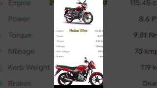 Bajaj Platina 110cc Mileage King  2024bikes platina110abs platina100 viral shorts [upl. by Hsac706]