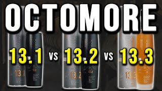 Octomore 131 v 132 v 133  Scotch SidebySide [upl. by Otir]